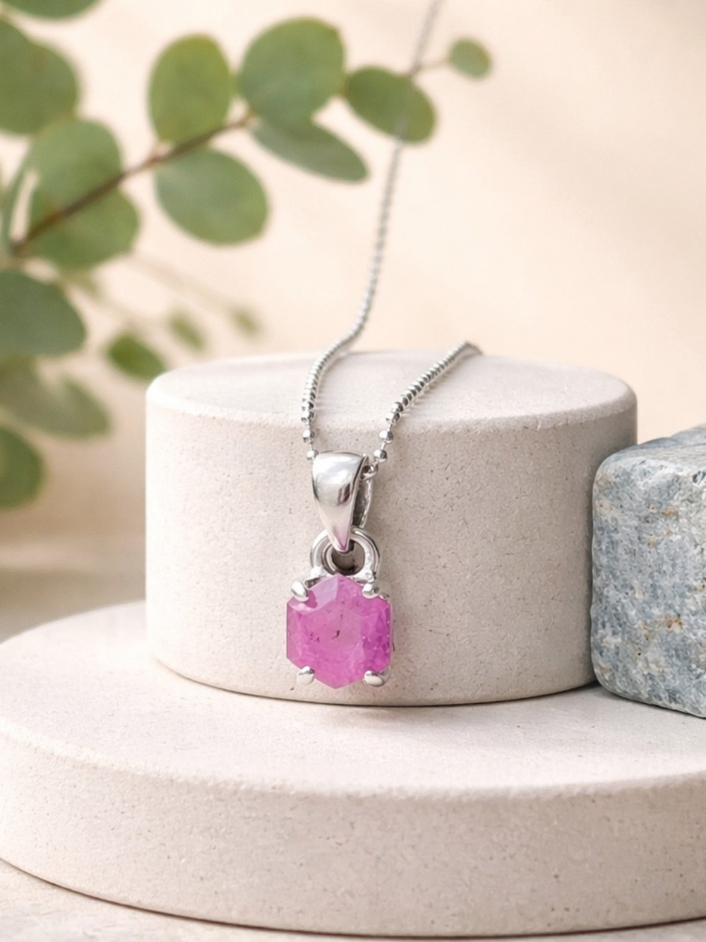 Ruby Stalactite Necklace - Picture 9 of 12